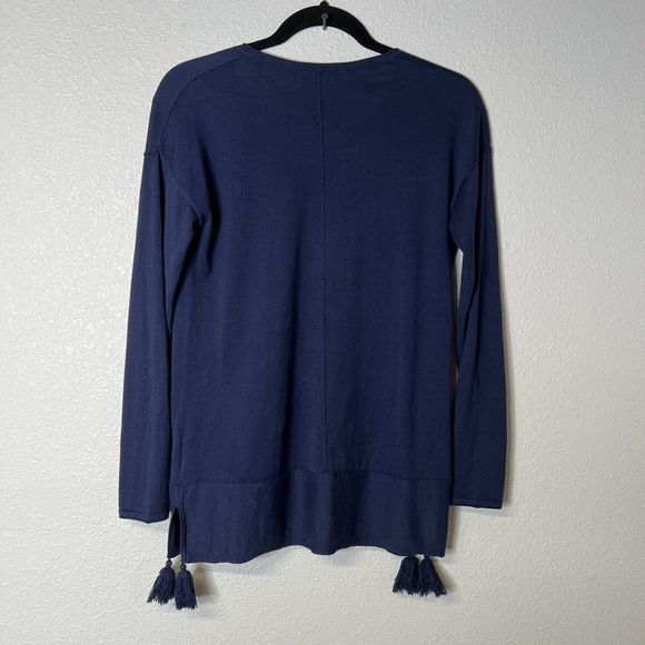 Lilly Pulitzer Colene Sweater True Navy Size XS - Picture 3 of 3